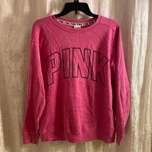 PINK pink oversized sweatshirt